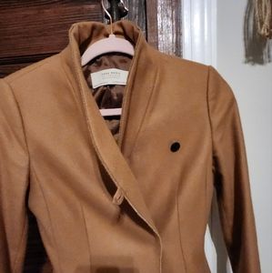 Zara Women's Basic Wool Coat